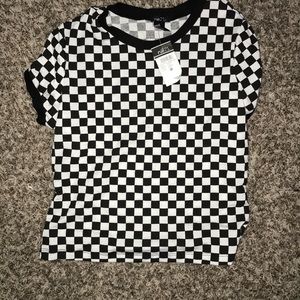 Checker board shirt